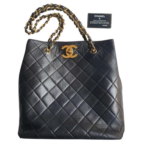 chanel vintage tote|Vintage Chanel backpack price.